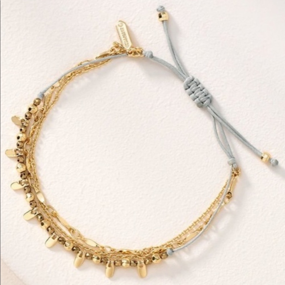 Stella & Dot Delicate Petal Bracelet